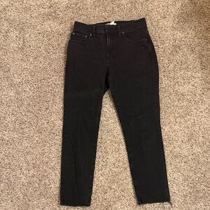 Madewell Women's Black Skinny Jeans